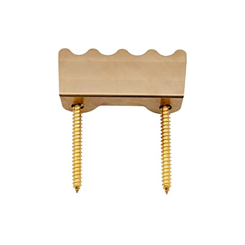 Musiclily Ultra Heavy Duty Garra de Latão Suporte para Molas Ponte Strat/Floyd Rose Tremolo, Cor Ori