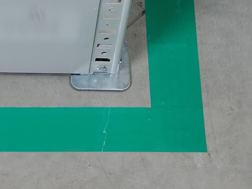 Image of Brady ToughStripe Floor Marking Tape - Green, Non-Abrasive Floor Tape - 3 inch Width, 100' Length for Concrete, Harsh Conditions, Forklift, High Traffic Floors (104345)