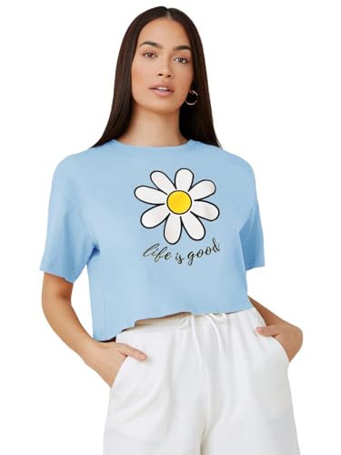 Image of KOTTY Women's Letter Print Oversized Fit T-Shirt