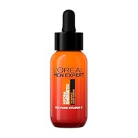 L'Oreal Paris Men Expert Hydra Energetic, 10% Pure Vitamin C, Brightening Face Serum, 30ml