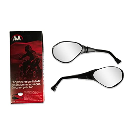 Retrovisor Mini GS F800 Fixo Rosca Honda Awa Motos