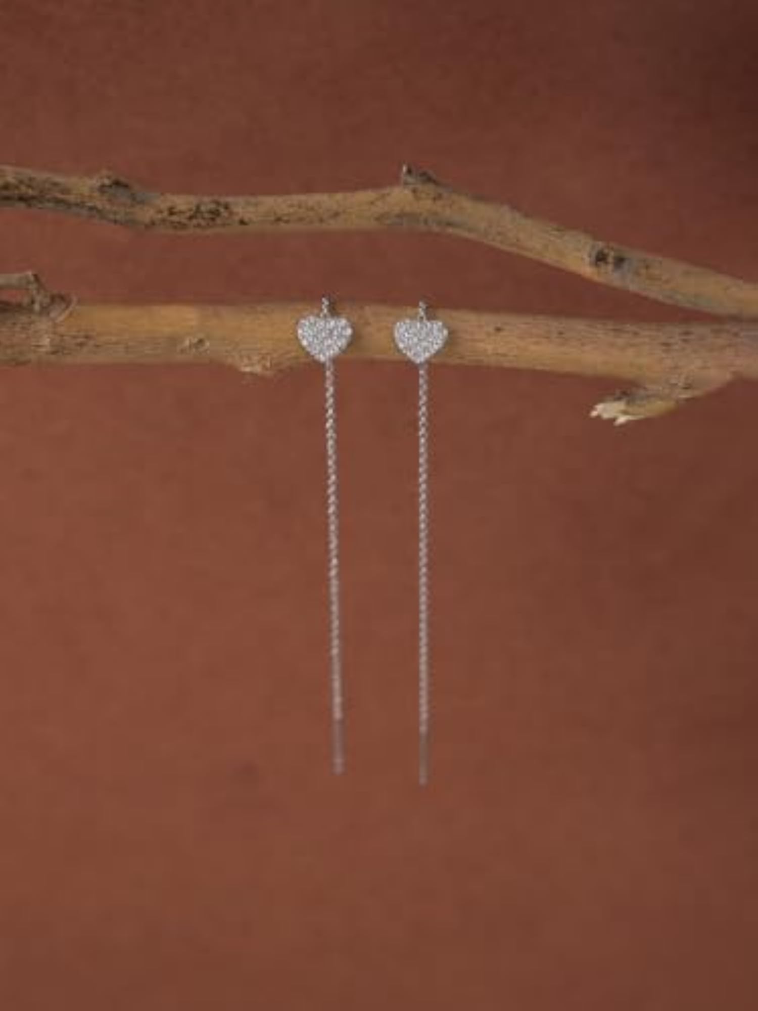 925 Sterling Silver Sui Dhaga Threader Earrings for Women
