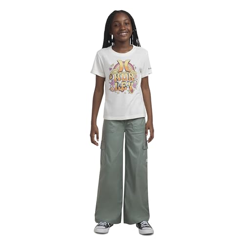 Image of Hurley Girls' Wide Leg Cargo Pants