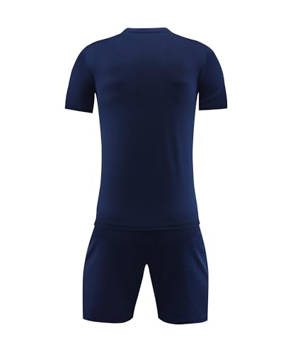 Image of M2C Kids Soccer Jersey Set Athletic Team Uniform Shirt and Shorts