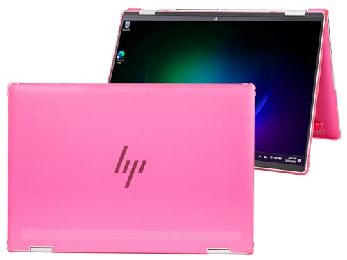 mCover Case ONLY Compatible for 2024~2025 16-inch HP Envy x360 16-ACxxxx / 16-ADxxxx Series 2-in-1 Windows Notebook PC (NOT Fitting Any Other HP Models) - Pink
