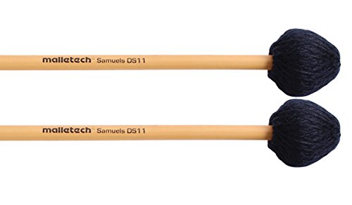 マレテック Malletech ヴィブラフォン・マレット D.サミュエルスシリーズ 【DS11】 ハンドル:ラタン(Rattan) 硬さ:ソフト カラー:ダークブルー