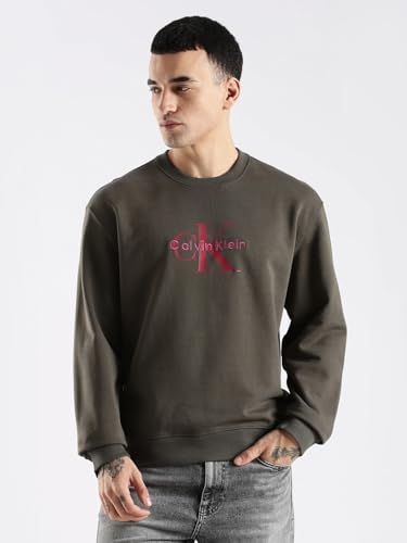 Image of Logo Relaxed Fit Cotton Sweatshirt