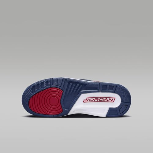 Air Jordan Legacy 312 Low Big Kids' Shoes (CD9054-164, White/Midnight Navy/Wolf Grey/Varsity Red) Size 6.52