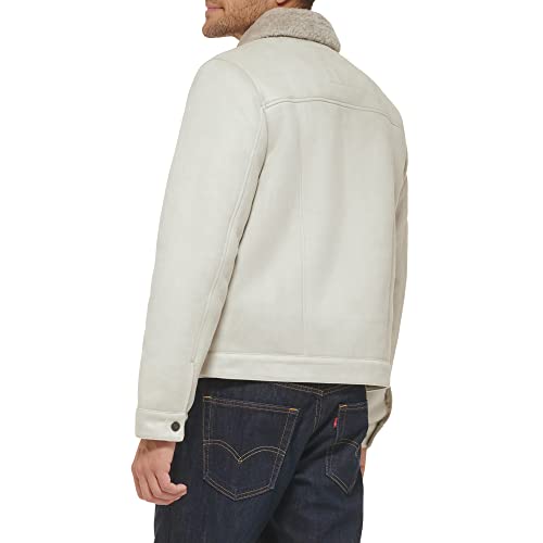 Image of Levi's Men's Faux Leather Classic Trucker Jacket