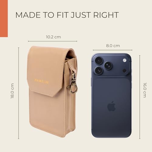 Image of HAMELIN Small Crossbody Mobile Sling Bag for Women |Stylish Phone Pouch with Adjustable Strap |Mobile Purse|Versatile Cell Phone Pouch for Girls | Ideal Gift For Woman