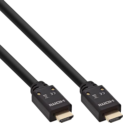 Inline 17525B 25M Hdmi Type A (Standard) Hdmi Type A (Standard) Nero Cavo Hdmi - Cavi Hdmi (25 M, Hdmi Type A (Standard), Hdmi Type A (Standard), Audi