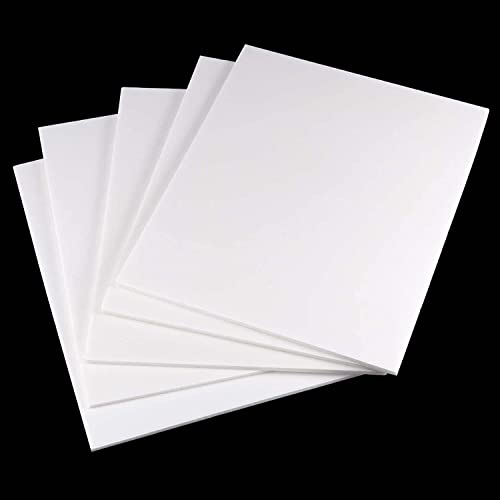 Tableros de espuma blanca para evitar deformaciones en maquetas, hojas de 300 x 400 mm