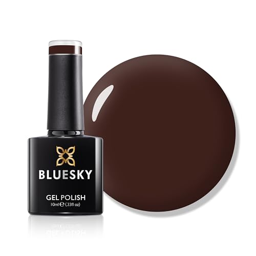 Bluesky Gel Nail Polish 10ml Savanna Soil - AW2508 Brown Gel Nail Polish for 21 Day Manicure Professional Salon & Home Use Requires Curing Under LED UV Nail Lamp
