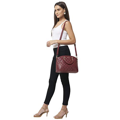 Lavie Babel Medium Satchel Women's Handbag (D Red)