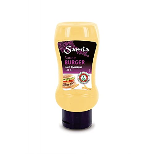 SAMIA - Sauce Burger Halal 350Ml - Lot De 4 - Vendu Par Lot
