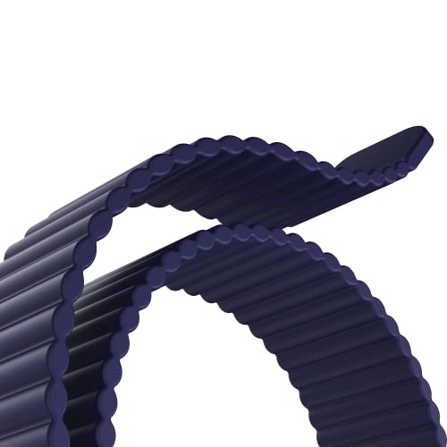 Image of HeiKe Magnetic Silicone Band for Apple Watch Band 49mm 46mm 45mm 44mm 42mm 41mm 40mm 38mm for Men Women,Sport Loop iWatch Wristband Strap for Apple Watch Ultra 3 2 1 SE Series 11 10 9 8 7 6 5 4 3 2 1