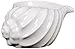 Urban Trends 73102 Decorative Ceramic Shell, Large, White