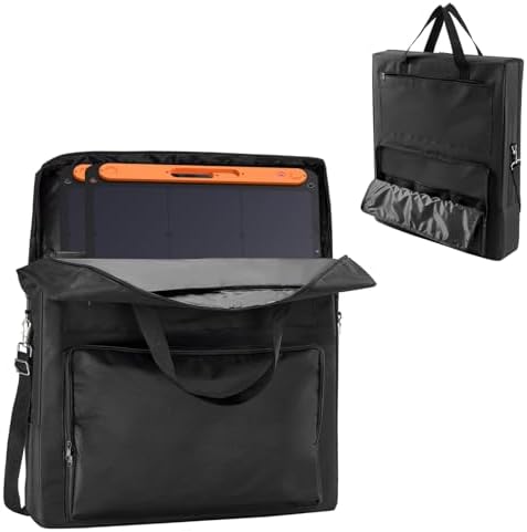 Amazon.com : HODRANT Solar Panel Storage Bag Compatible with Jackery ...
