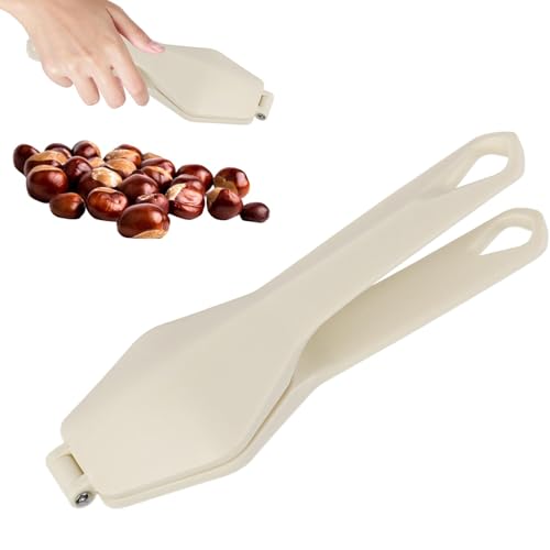 Hogvinnatil Cascanueces, pelador de castañas | Herramienta Multifuncional para galletas de pacana | Cascanueces, Pinza abridor portátil para nueces, almendras, castañas, nueces