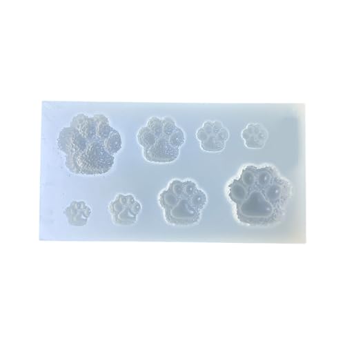 Molde de resina de silicona de grado alimenticio para accesorios de joyería, fabricación de jabón, suministros de arte, molde de fundición de resina en forma de gatito