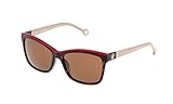  Carolina Herrera SHE598550743 Gafas de Sol, Marrón, 55 para Mujer