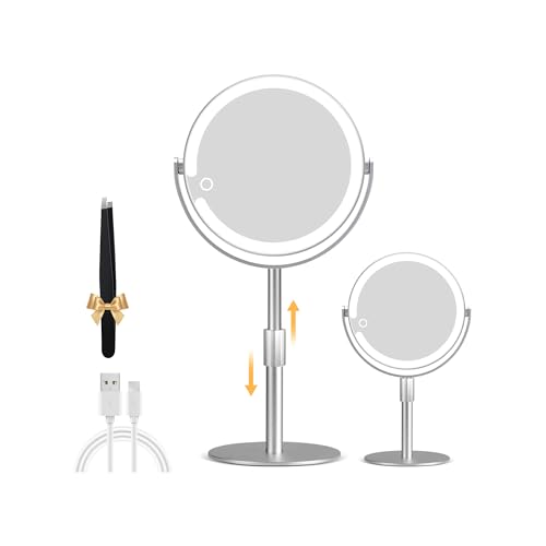 Aluminum Alloy 20X Lighted Mirror