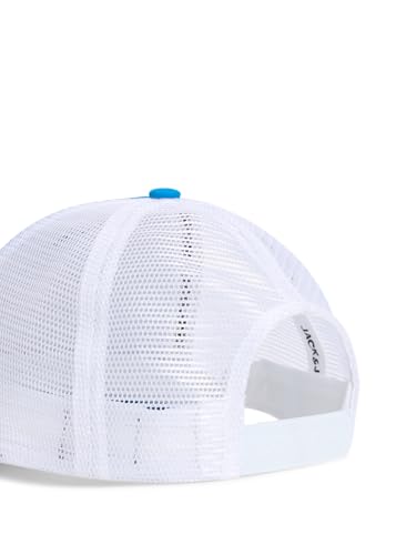 Image of JACK & JONES Blue Quilted Trucker Cap