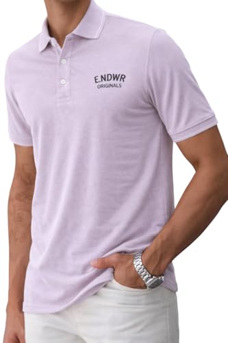 Image of ENDEAVOUR WEAR Men Men Short Sleeve Solid Cotton Rich Polo T Shirt | Collar Tshirts | Half Sleeves | Plain-Regular Fit