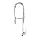 Ramon Soler Grifo de Fregadero de Gran Cocina Home Profesional con Caño Extraíble, Extensible y Orientable Cromado