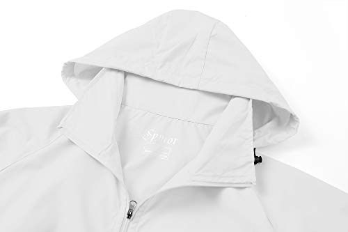 Image of Women's Lightweight Waterproof Jacket Packable Windbreaker Running Coat