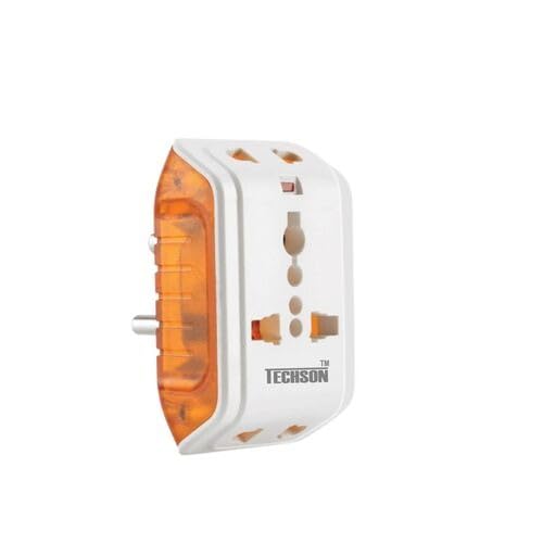 3 Pin Multi Plug Socket | Universal Travel Adapter with Surge Protector & Power Indicator | Compact, Portable Multiplug for Home & Office Appliances | 2-Pin & 3-Pin Support. (Pack of 4 PCS)-image-22