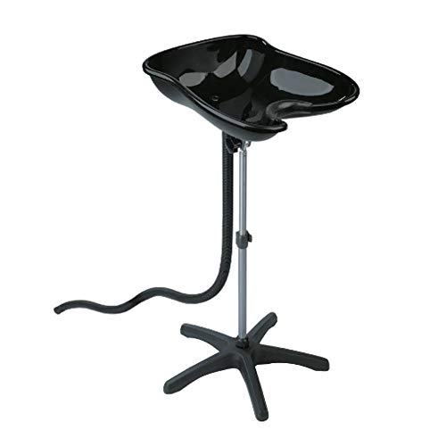 Bac de lavage portable noir Sibel pour salon de coiffure