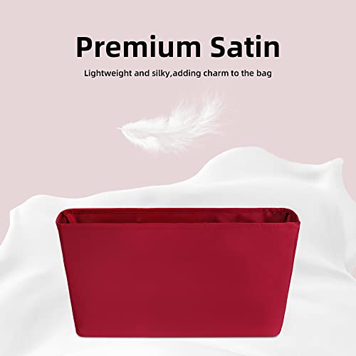 Image of DGAZ Purse Organizer Insert Fits Neverfull-Bags,Silk Bag Organizer,Luxury Handbag & Tote Shaper(GM)