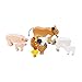 Le Toy Van - Educational Wooden Toy Colourful Wooden Sunnyfarm Animal Playset | Great Interactive Role Play Gifts for A Boy Or Girl - 3+ Years
