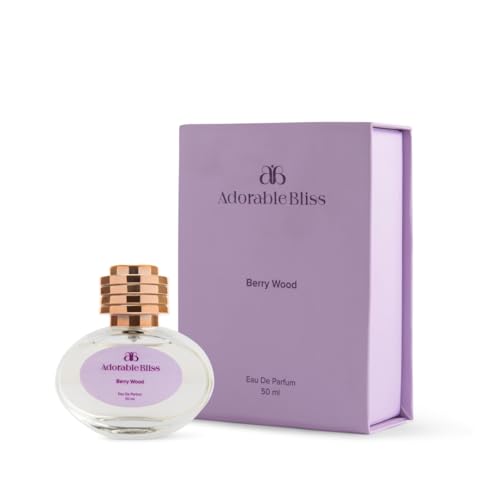 Image of Berry Wood Eau De Parfum 50ML | Elegant Women's Fragrance with Vibrant Raspberry & Warm Woody Notes | Long-Lasting | Perfect for Everyday, Brunch & Vacations | Ideal Gift for Her