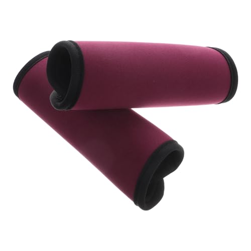 SHERCHPRY Almohadillas Antideslizantes Desmontables para Barra de Dominadas Protector de Palma de Neopreno Resistente Accesorio Portátil para Equipo de Gimnasio y Levantamiento de Pesas