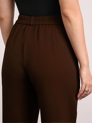 Image of Urbano Fashion Women's Loose Baggy Fit Solid Korean Pants Stretchable