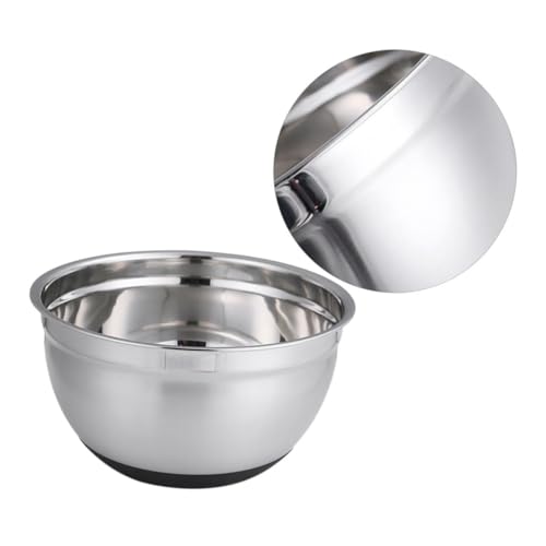 GRIRIW Outdoor Dog Water Bowl Stainless Steel Pet Bowl Non-Slip Silicone Heat Resistant for Cats Dogs