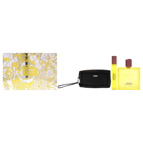 Versace Eros Energy Eau de Parfum Geschenkset 2025 100 ml Eau de Parfum 10 ml Reisespray und Kulturbeutel