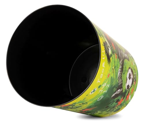 Image of goldbuch Green Plastic Waste Paper Bin 82 133