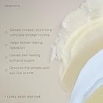 Oak Essentials Travel Body Routine | TSA-Friendly Mini Body Care Set with Wash, Scrub, Lotion, Oil, & Balm + Linen Travel Bag - Image 3