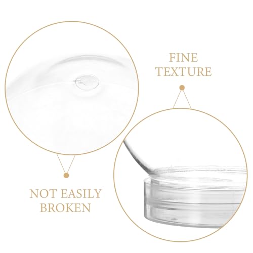 ifundom DIY Weihnachts-Schneekugel Klare 270 Ml Leere Schneekugel Mit Schraubverschluss Machen Sie Ihre Eigene Bruchsichere Als Heimdekoration 10 Stück