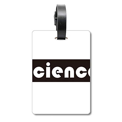 Étiquette d identification pour valise noir idéale pour congrès et voyage