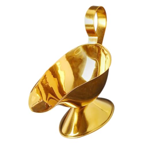 Unomor Stainless Steel Gravy Boat Multi Functional Condiment Server for Steak Sauce Soy Sauce Bowl Sauce Cups Thickened Design for Home Dining