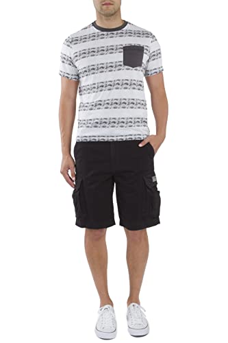 Unionbay Mens Survivor Belted Cargo Short - Reg And Big & Tall Sizes,Black,38 #TOP1