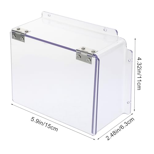 Funda para lluvia de timbre duradera con visera protectora electrónica 3