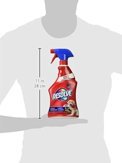 Resolve Pet Expert Carpet & Upholstery Cleaner - Removes Stains and Odors, 22 oz (Pack of 2)