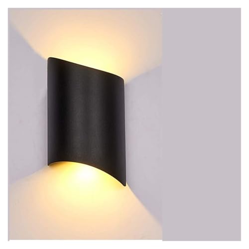 Applique murale LED d'extérieur jardin lumière chaude double tête pour mur et carrelage