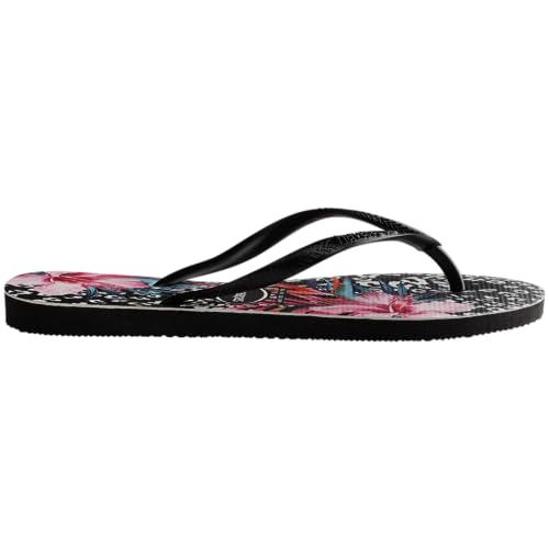 Havaianas Women's Slim Animal Floral Flip Flop Sandal3