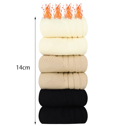 Belloxis Thermal Alpaca Socks Value Pack - Winter Warm Cozy Crew Socks for Men & Women, Ideal Snow Warm Gift3